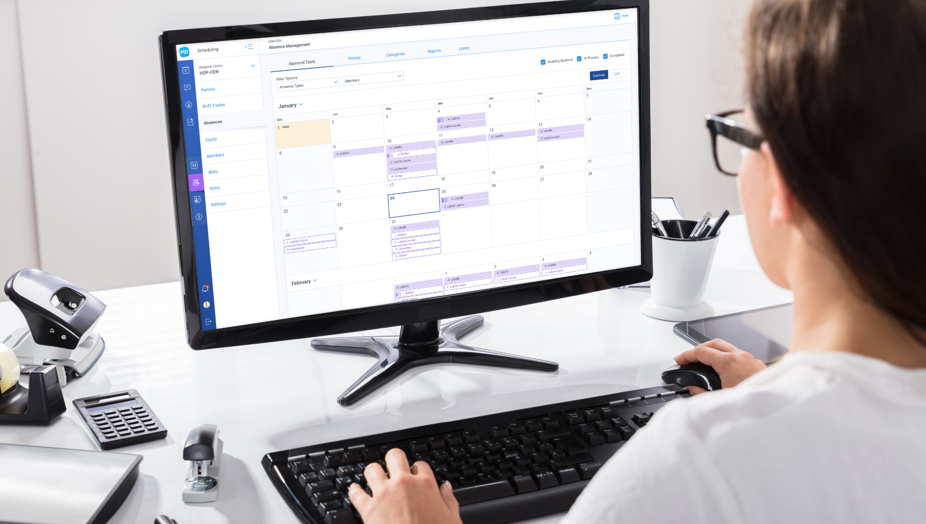 Scheduling solution for physicians